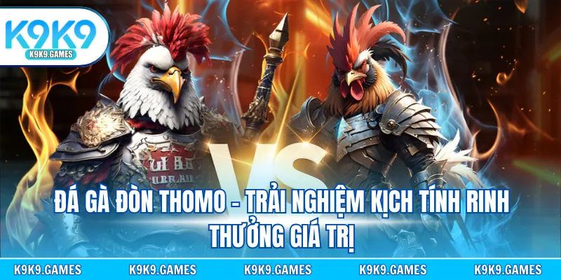 Đá gà đòn Thomo - Trải nghiệm kịch tính rinh thưởng giá trị